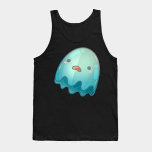 Little Blue Ghost Tank Top